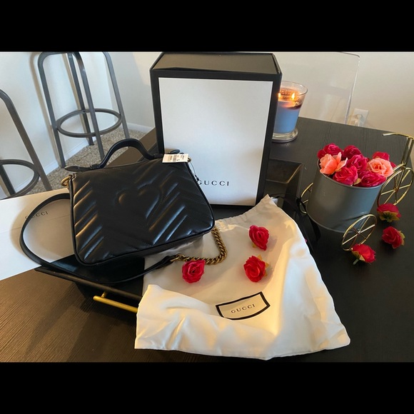 BRAND NEW GUCCI Marmont Mini Bag - Picture 3 of 7